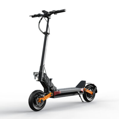 Adult off-road electric scooter for rugged terrain