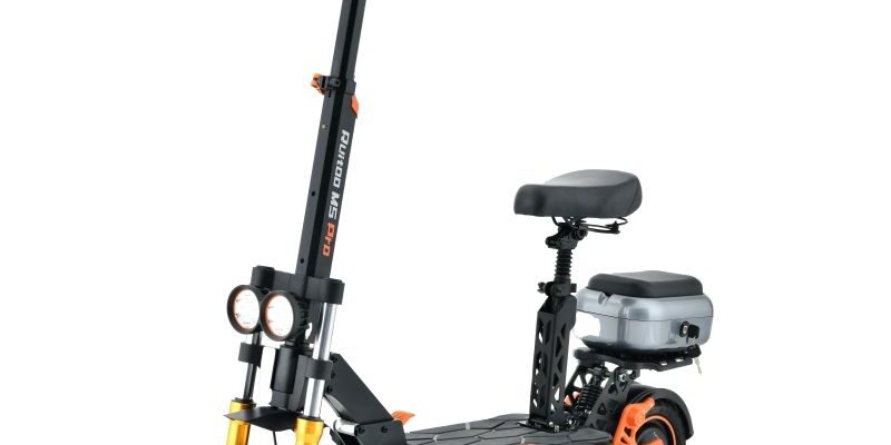 Best foldable professional electric scooter with seat for adults