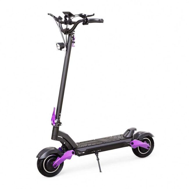 Fast portable adult electric scooter for city use