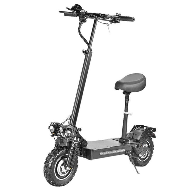 High quality foldable off-road electric scooter with seat