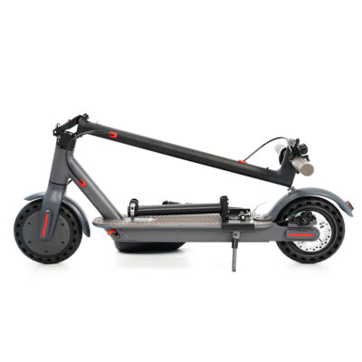 Foldable electric scooter with seat for metro and travel