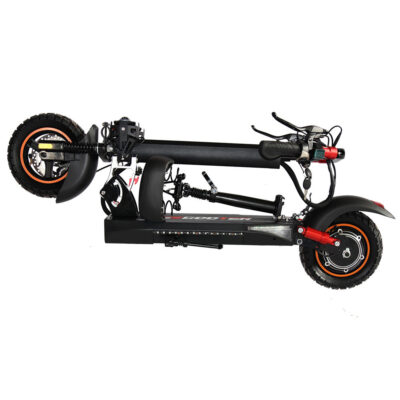 Foldable electric scooter with seat for adults