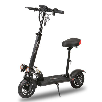 Lightweight foldable off-road electric scooter for adults