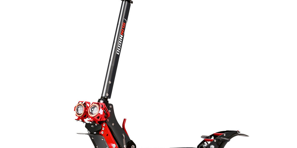 Lightweight foldable off-road electric scooter for adults