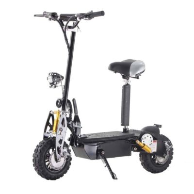 Stylish foldable sports electric scooter with seat for adults
