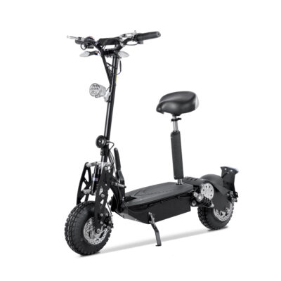 Stylish foldable sports electric scooter with seat for adults