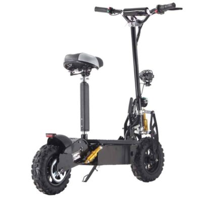 Stylish foldable sports electric scooter with seat for adults