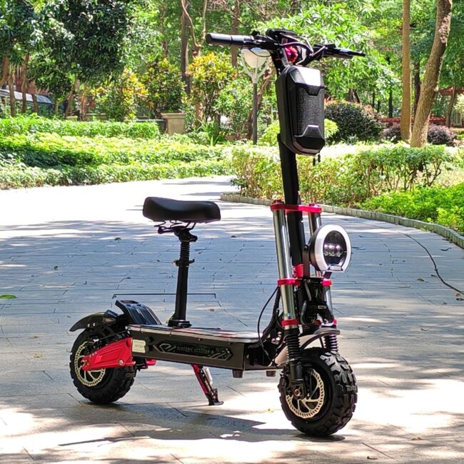New model adult electric scooter with seat for commuting