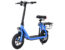 Portable fast adult electric scooter with seat for commuting