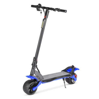 Portable foldable wide wheel adult electric scooter