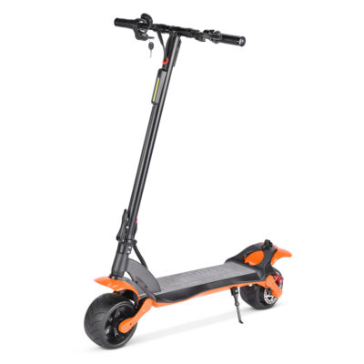 Portable foldable wide wheel adult electric scooter