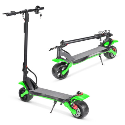 Portable foldable wide wheel adult electric scooter