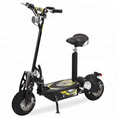 Premium foldable electric scooter with seat for adults