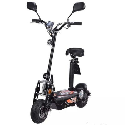 Premium foldable electric scooter with seat for adults