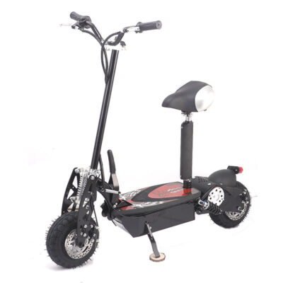Premium foldable electric scooter with seat for adults