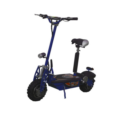 Two-wheel foldable off-road electric scooter with seat for adults