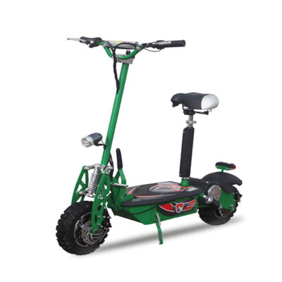 Two-wheel foldable off-road electric scooter with seat for adults