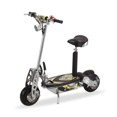 Two-wheel foldable off-road electric scooter with seat for adults