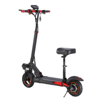 Waterproof foldable adult electric scooter with seat