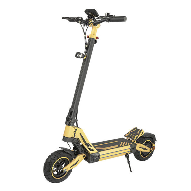 Dual spring suspension professional electric scooter for adults