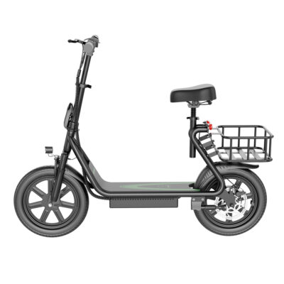 Foldable adult electric scooter with seat for urban use