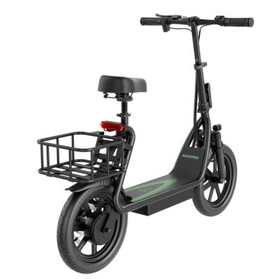 Foldable adult electric scooter with seat for urban use