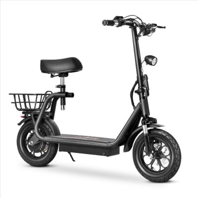 High quality foldable adult electric scooter with seat for city rides