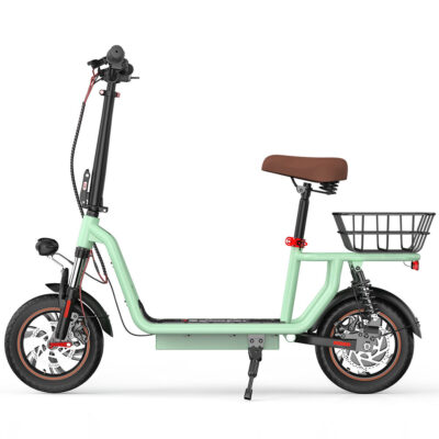 High quality foldable adult electric scooter with seat for city rides