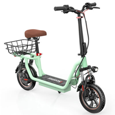High quality foldable adult electric scooter with seat for city rides