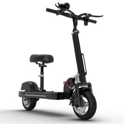 New model foldable two-wheel adult electric scooter with seat for commuting