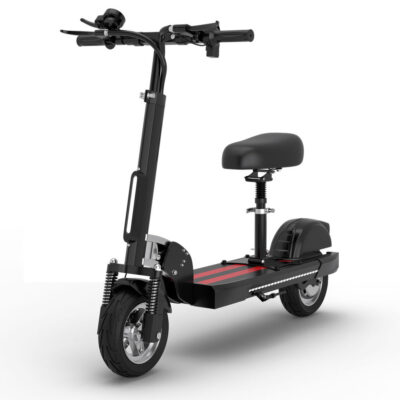 New model foldable two-wheel adult electric scooter with seat for commuting