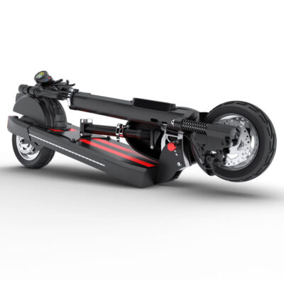 New model foldable two-wheel adult electric scooter with seat for commuting