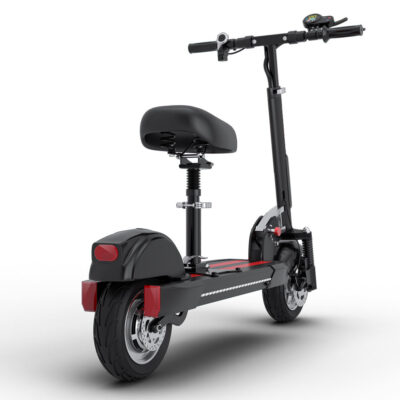 New model foldable two-wheel adult electric scooter with seat for commuting