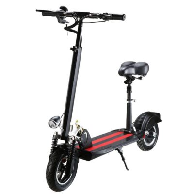 New model foldable two-wheel adult electric scooter with seat for commuting