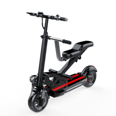 New off-road foldable electric scooter with seat for adults