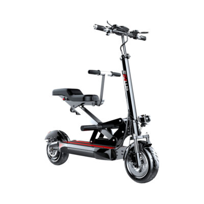 New off-road foldable electric scooter with seat for adults