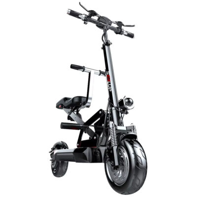 New off-road foldable electric scooter with seat for adults