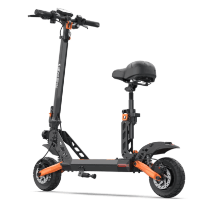 Professional electric scooter with seat for adult riders