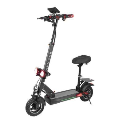 Professional electric scooter with seat for adult riders