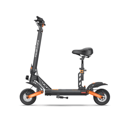 Professional electric scooter with seat for adult riders